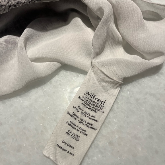 NWT H&M White Linen Paper-Bag Skirt. Size US 6. - Picture 4 of 6